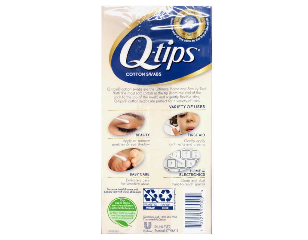 Q Tips Cotton Swabs Size 170S Vikymccoy Cotton Swabs 170 Ct